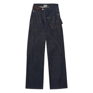 Jw Anderson Blue Trousers - Regular & Straight-Leg Trousers Men